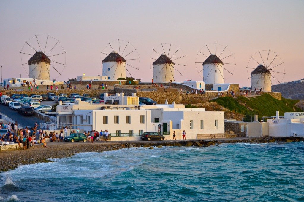 Mykonos windmills